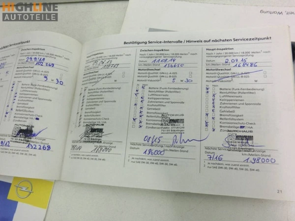 Moottoripyörän huoltokirja